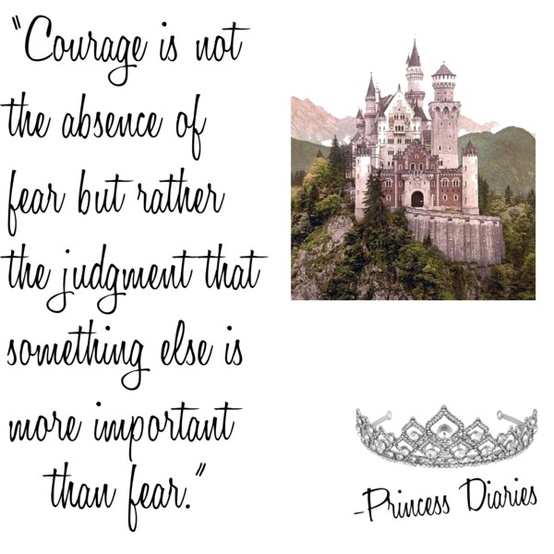 Courage princess diaries